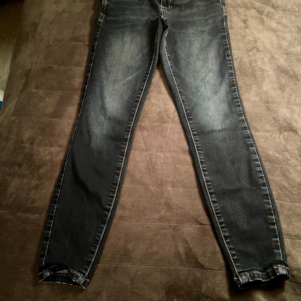 Maurice’s Everflex High Waisted Jeggings Size 4 Short Dark Wash